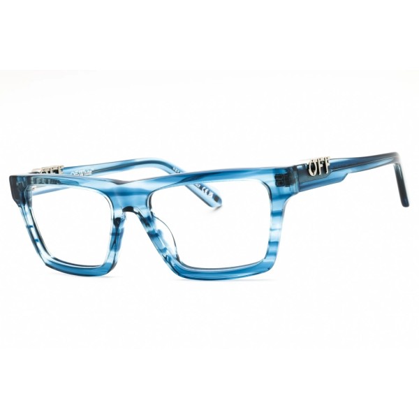 Off-White OFF WHITE STYLE 7B 4400 Eyeglasses Striped Blue Frame