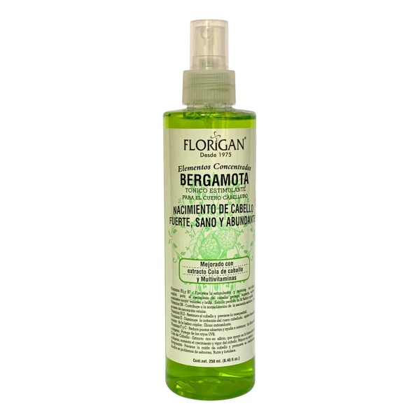 Tonico Bergamota Estimulante De Cabello Florigan 250 Ml