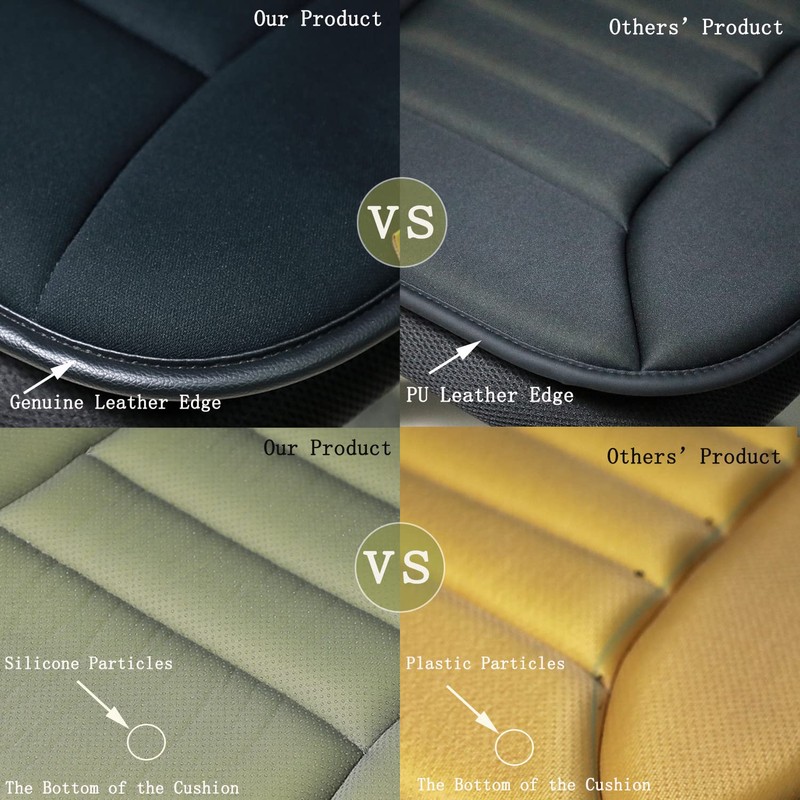 RaoRanDang Car Seat Cushion Pad for Driving, Chair Cushion for