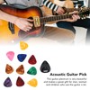 10 Uds Plumillas para Guitarra,Puntas de Guitarra de Geluloide