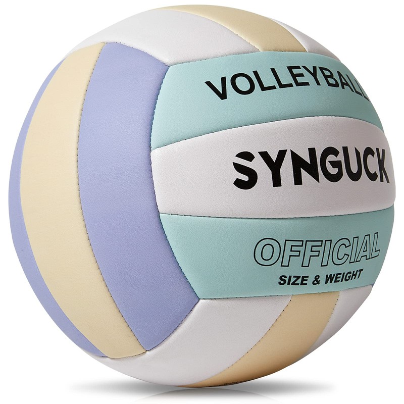 SYNGUCK Volleyball No. 5 Soft Volleyball Soft Volleyball PU Leather