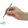 TRUSCO TSP-28 Stainless Steel Tweezers, Large, 5.9 inches (150 mm),