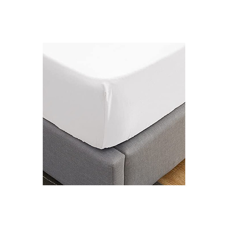 Fitted Sheet - Soft Brushed Microfiber - Deep Pockets, Shrinkage