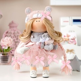 Mini Pink Bows 50 Pcs Satin Ribbon Bows 4x4cm Little Bows DIY Satin Bows Pink Ribbon Mini Bows Cute Small Bows for Craft Sewing Scrapbooking Christmas Party Wedding and Gift Wrapping