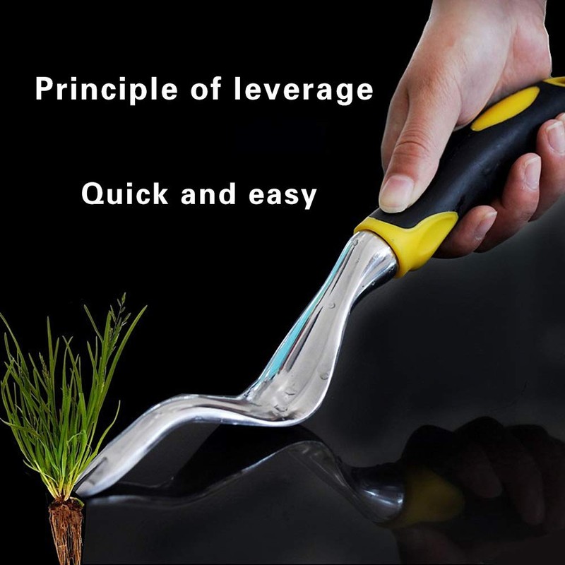 Hand Weeder Remover Tool Manual Weed Puller Bend-Proof Weed Puller