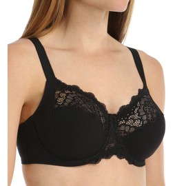 Simone Perele Womens Caresse Full Cup Seamless Bras, Black, 40F US