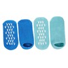 WOONEKY 2pairs Moisturizing Gel Socks of Comfortable Foot Masks for