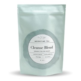 Organic Cleanse and Detox Tea for Women, 30 Tea bags with Mint, Dandelion Root and Burdock Root