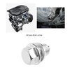 ECSiNG 2PCS Magnetic Oil Pan Plug with Gasket for Car