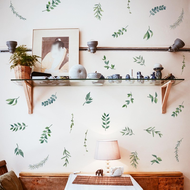 Traziewell Plant Wall Stickers for Bedrooms Wall Stickers Living Room