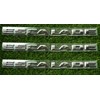 3pcs Escalade 3D Badge Letter Nameplate Sticker Replacement for 15-22