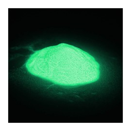 lumentics Glow in the Dark Glitter Fairy Dust Craft Glitter with Afterglow Pigments (50g, Light/Green)