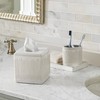 Motifeur Bathroom Accessories - Ceramic Tissue Holder, Decorative Square Tissue