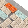 Keyboard Keycaps Orange Blue Beige 128 Keys PBT Theme XDA