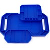 Aocoom 3pcs Large Non-Slip Flexible Silicone Tool Tray, Mechanic Tool