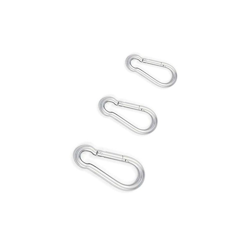 Spring Snap Hook 316 Marine Stainless Steel Climbing Locking Carabiner
