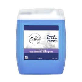 MOLLIFII Pots and Pans Cleaner, Detergent, Hand Wash, Liquid, 5 gal, bucket, Original, Mfr: 70681-A
