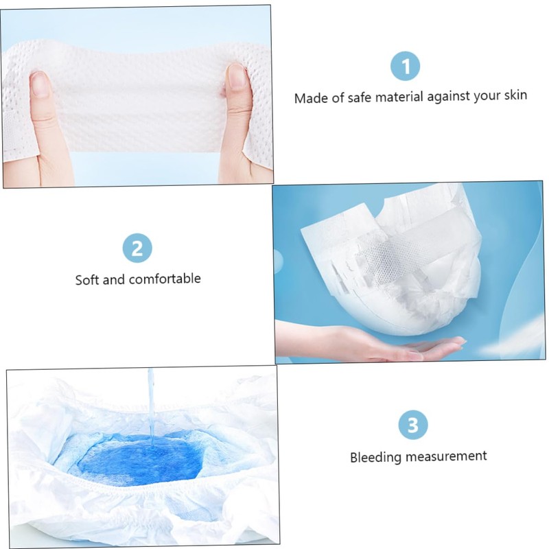OHPHCALL 3pcs Postnatal Pads Breast Pads Liners for Women Comfortable