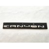 GMC 1PC Chrome Rear Tailgate Conner Canyon Letter Emblems 2021-2022