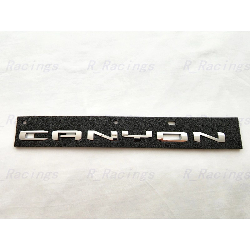 GMC 1PC Chrome Rear Tailgate Conner Canyon Letter Emblems 2021-2022