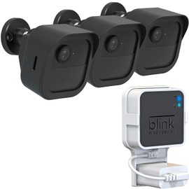 Mordely All-New Blink Outdoor Camera Surveillance Mount, Weatherproof Protective Housing 360° Adjustable Mount with Sync Module 2 Mount for Blink Camera