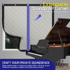 JaneTech Soundproof Blanket 70" x 40" – Heavy-Duty Sound Dampening