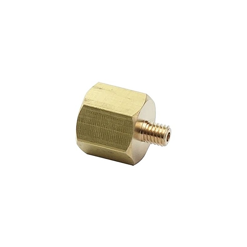 HongBoW Hardware Brass Pipe Adapter 10/32 UNF Male x 1/8"