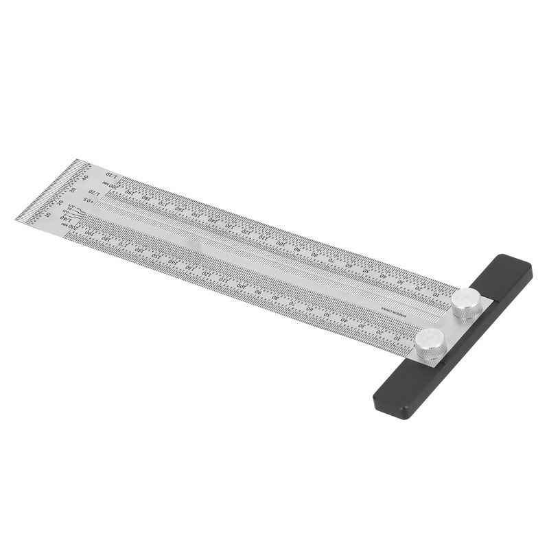 Woodworking Scribing T Rules Accuracy Marking Positioning Scribing T Ruler