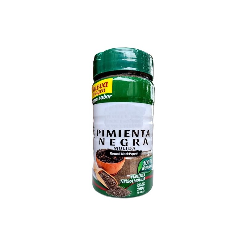 Pimienta Negra Molida - 160 g