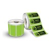 Etiqueta Térmica Verde 2x1 (51x25 Mm) C1000 Pzas C1 Full