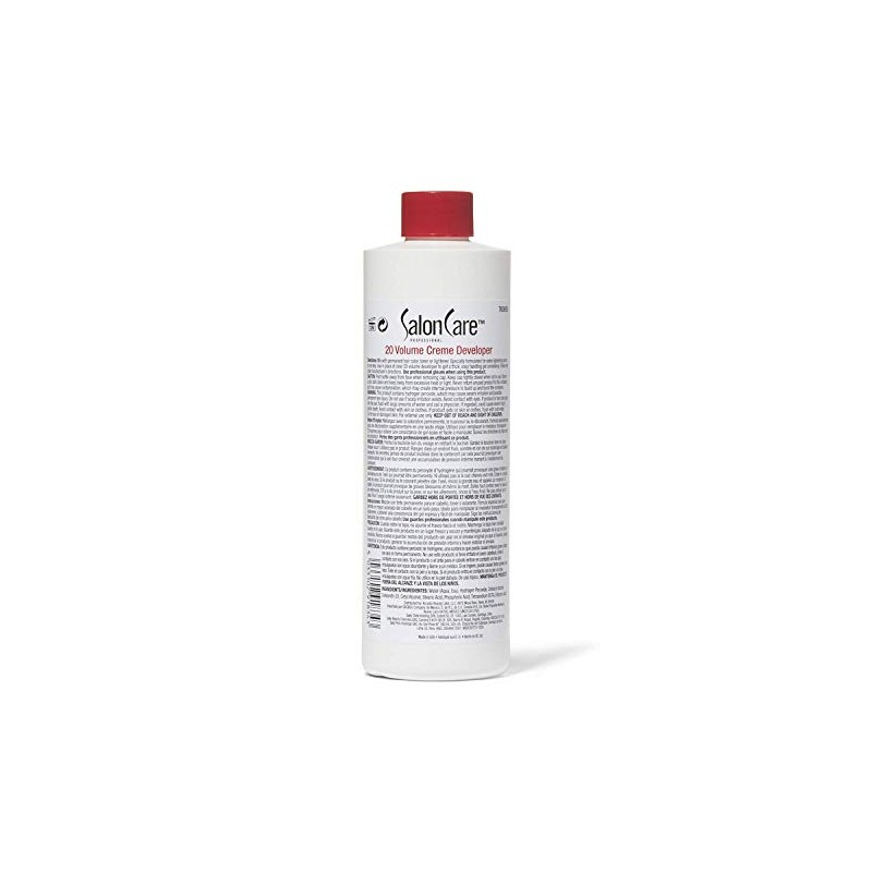 Salon Care 20 Volume Creme Developer, Uniform Lift, Easy to