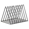 Desktop Organizer Rack Rustproof Simple Triangle Geometric Iron File Holder