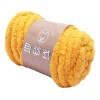 Chunky Yarn Jumbo Tubular Yarn For Throw Pillow Pet Yellow