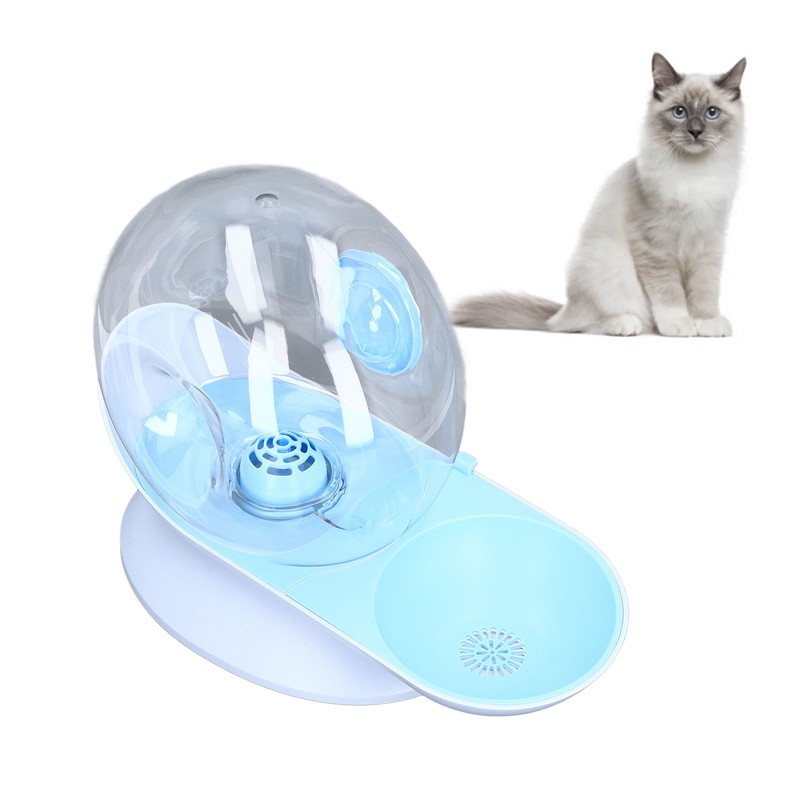 Automatic Cat Water Dispenser 2.8L Deatachable Durable Plastic Filter System