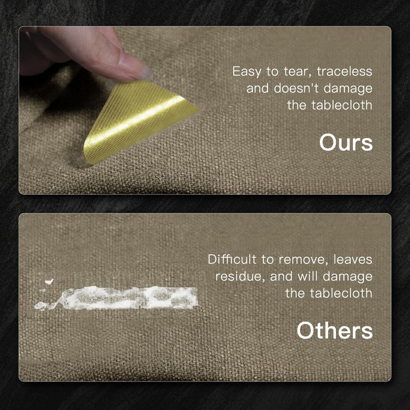 BALCONY & FALCON Tablecloth Anti-slip Sticker Double Sided Mounting Tape