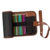 BE-TOOL Canvas Pencil Wrap Case, 72 Slots Portable Pencil Roll