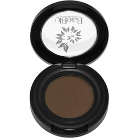 BaeBlu Eyebrow Powder, Organic Vegan 100% Natural, Fill-in Smudge Proof Brow Tint, Made in USA, Deep Brown