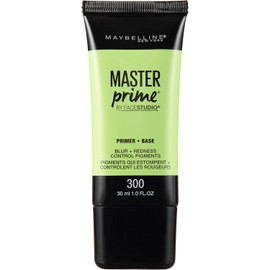 Maybelline Primer Master Prime Blur + Redness Control, color Verde, 30 g