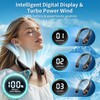ZHZW Portable Neck Fan with 6000mAh USB - Rechargeable Battery,