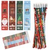 Moosono Christmas Pencils for Children, 24 PCS Christmas Pencils, Christmas