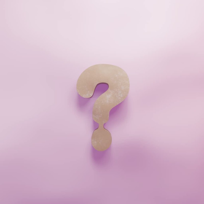 Question Mark Cookie Cutter - 3 Sizes