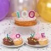 12 Gold Heart Shaped Cupcake Toppers Party Supplies Celebration Accessories