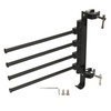 RV Clothes Drying Rack Aluminum Multifunctional Anti Rust 180° Rotatable