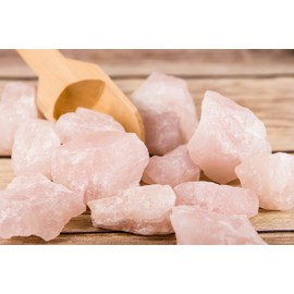Rose Quartz - Rough Crystal - (50gr / 100gr) Great for Healing, Meditation, Woodworking, Jewelry and More! (100 Grams)