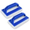Pack of 2 Pool Sponge Brushes, Pool Cleaning Hand Scrubber,