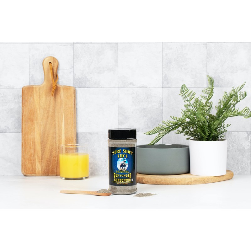 Sure Shot Sid's Original Gunpowder Seasoning 12oz