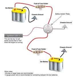 Xscorpion 200 AMP HEAVY DUTY DUAL / AUXILIARY BATTERY ISOLATOR COPPER CABLES COMPLETE KIT