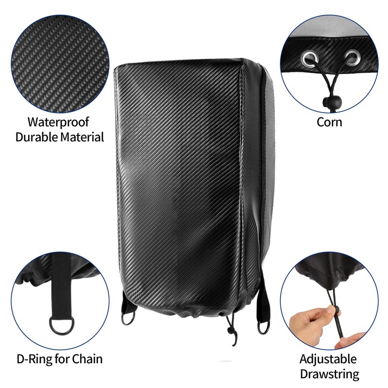 Electric Tongue Jack Cover Waterproof Electric Trailer Jack Cover Universal