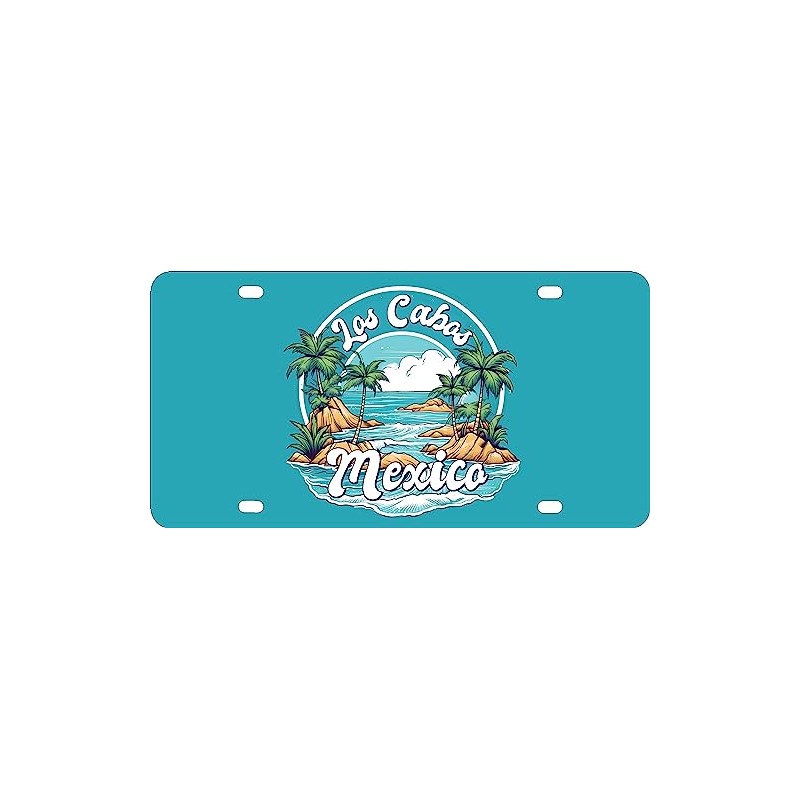 Los Cabos Mexico Design A Souvenir Mini Metal License Plate