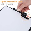 COSHEHKG 10Pcs Clipboard Set A5, PU Writing Board 7'' x